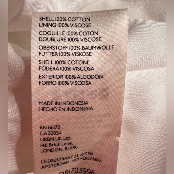 Anthropologie Square-Neck Puff-Sleeve Tiered Dress - Picture 10 of 11